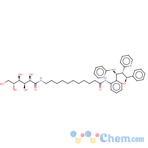 CAS No:263562-28-3 D-Gluconamide,N-[11-[[2-[(1S,2R,3S)-3-hydroxy-3-phenyl-2-(2-pyridinyl)-1-(2-pyridinylamino)propyl]phenyl]amino]-11-oxoundecyl]-