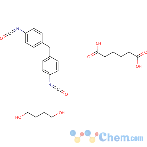 CAS No:26375-23-5 hexanedioic acid, polymer with 1,4-butanediol and 1,1-methylenebis4-isocyanatobenzene
