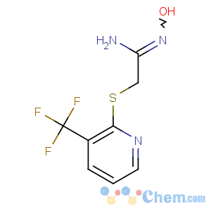 CAS No:263762-04-5 N'-hydroxy-2-[3-(trifluoromethyl)pyridin-2-yl]sulfanylethanimidamide