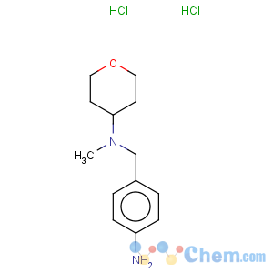 CAS No:263765-61-3 2H-Pyran-4-amine,N-[(4-aminophenyl)methyl]tetrahydro-N-methyl-, hydrochloride (1:2)