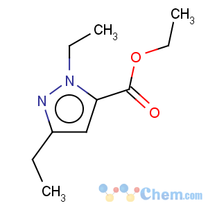 CAS No:26381-80-6 1H-Pyrazole-5-carboxylicacid, 1,3-diethyl-, ethyl ester