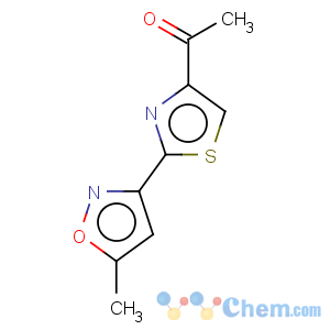 CAS No:263897-90-1 Ethanone,1-[2-(5-methyl-3-isoxazolyl)-4-thiazolyl]-