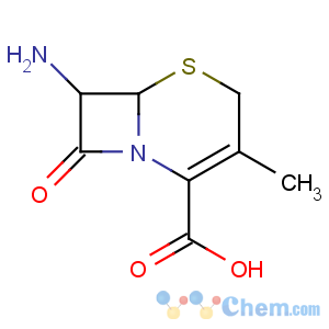 CAS No:26395-99-3 7-amino-3-methyl-8-oxo-5-thia-1-azabicyclo[4.2.0]oct-2-ene-2-carboxylic<br />acid