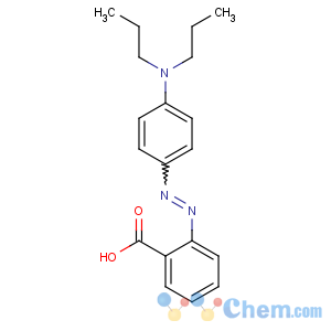 CAS No:2641-01-2 2-[[4-(dipropylamino)phenyl]diazenyl]benzoic acid