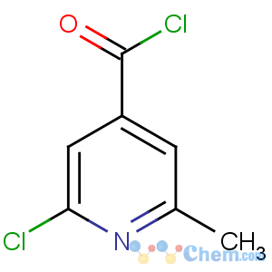 CAS No:26413-58-1 2-chloro-6-methylpyridine-4-carbonyl chloride