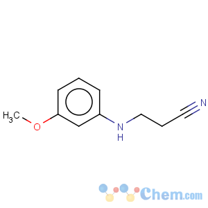 CAS No:26424-07-7 Propanenitrile, 3-[(3-methoxyphenyl)amino]-