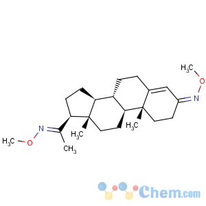 CAS No:26432-00-8 pregn-4-ene-3,20-dione bis(o-methyl oxime)