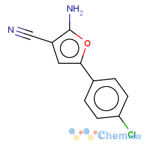 CAS No:26454-85-3 2-amino-5-(4-chloro-phenyl)-furan-3-carbonitrile