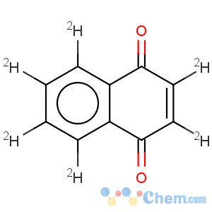 CAS No:26473-08-5 1,4-Naphthalenedione-2,3,5,6,7,8-d6(9CI)