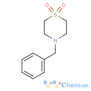 CAS No:26475-66-1 4-benzyl-1,4-thiazinane 1,1-dioxide