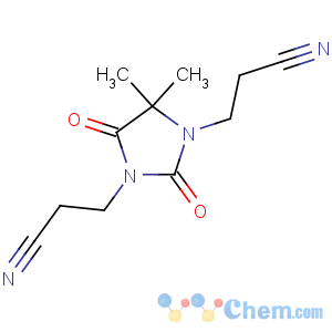 CAS No:26480-02-4 1,3-Imidazolidinedipropanenitrile,4,4-dimethyl-2,5-dioxo-