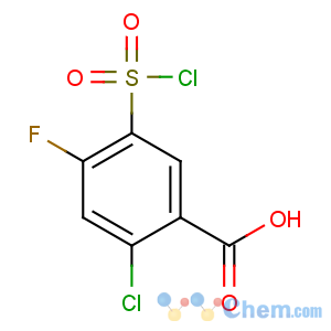 CAS No:264927-50-6 2-chloro-5-chlorosulfonyl-4-fluorobenzoic acid