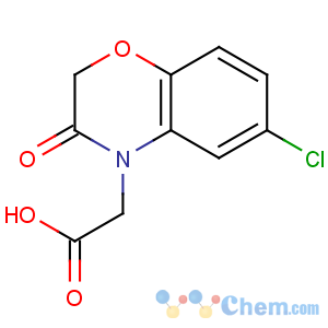 CAS No:26494-58-6 2-(6-chloro-3-oxo-1,4-benzoxazin-4-yl)acetic acid