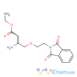 CAS No:265136-65-0 ethyl 3-amino-4-[2-(1,3-dioxoisoindol-2-yl)ethoxy]but-2-enoate