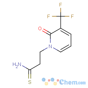 CAS No:265314-18-9 3-[2-oxo-3-(trifluoromethyl)pyridin-1-yl]propanethioamide