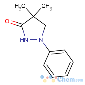 CAS No:2654-58-2 4,4-dimethyl-1-phenylpyrazolidin-3-one