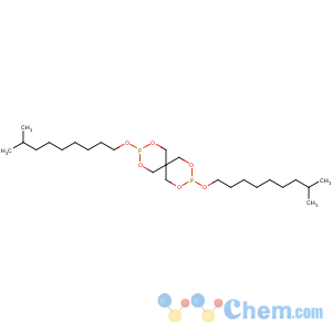 CAS No:26544-27-4 2,4,8,10-Tetraoxa-3,9-diphosphaspiro[5.5]undecane,3,9-bis(isodecyloxy)-