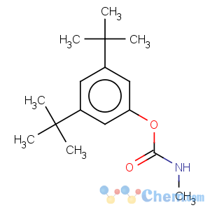 CAS No:2655-19-8 Phenol,3,5-bis(1,1-dimethylethyl)-, 1-(N-methylcarbamate)
