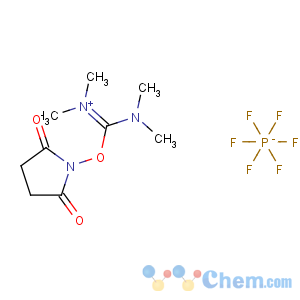 CAS No:265651-18-1 [dimethylamino-(2,<br />5-dioxopyrrolidin-1-yl)oxymethylidene]-dimethylazanium