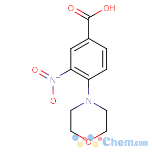 CAS No:26577-59-3 4-morpholin-4-yl-3-nitrobenzoic acid