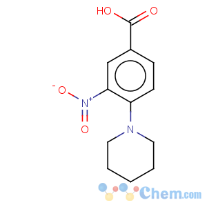 CAS No:26586-26-5 Benzoic acid,3-nitro-4-(1-piperidinyl)-