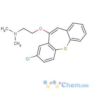 CAS No:26615-21-4 2-(3-chlorobenzo[b][1]benzothiepin-5-yl)oxy-N,N-dimethylethanamine