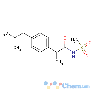 CAS No:266359-83-5 Benzeneacetamide, a-methyl-4-(2-methylpropyl)-N-(methylsulfonyl)-,(aR)-