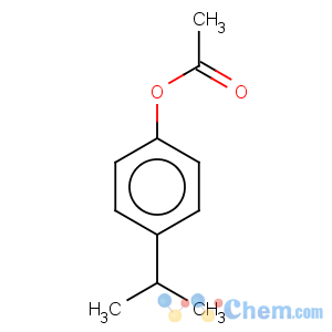 CAS No:2664-32-6 Phenol,4-(1-methylethyl)-, 1-acetate