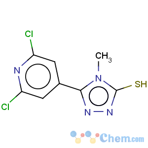 CAS No:266679-15-6 3H-1,2,4-Triazole-3-thione,5-(2,6-dichloro-4-pyridinyl)-2,4-dihydro-4-methyl-