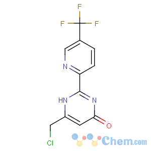 CAS No:266679-42-9 6-(chloromethyl)-2-[5-(trifluoromethyl)pyridin-2-yl]-1H-pyrimidin-4-one