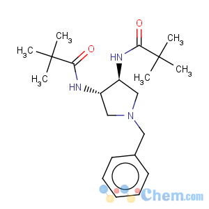 CAS No:266692-94-8 Carbamic acid,[(3S,4S)-1-(phenylmethyl)-3,4-pyrrolidinediyl]bis-, bis(1,1-dimethylethyl)ester (9CI)