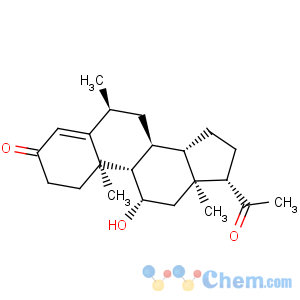 CAS No:2668-66-8 Pregn-4-ene-3,20-dione,11-hydroxy-6-methyl-, (6a,11b)-