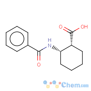 CAS No:26693-55-0 Cyclohexanecarboxylicacid, 2-(benzoylamino)-, (1R,2S)-