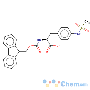 CAS No:266999-22-8 L-Phenylalanine,N-[(9H-fluoren-9-ylmethoxy)carbonyl]-4-[(methylsulfonyl)amino]-