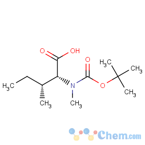 CAS No:267223-87-0 D-Isoleucine,N-[(1,1-dimethylethoxy)carbonyl]-N-methyl-