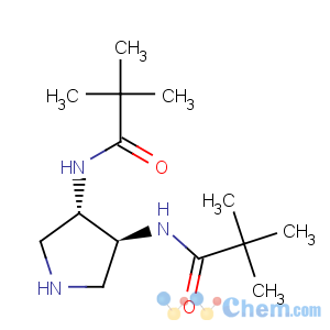 CAS No:267228-02-4 Carbamic acid,(3S,4S)-3,4-pyrrolidinediylbis-, bis(1,1-dimethylethyl) ester (9CI)