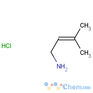 CAS No:26728-58-5 2-Buten-1-amine,3-methyl-, hydrochloride (1:1)