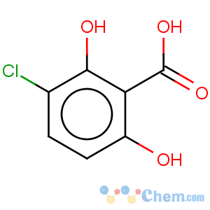 CAS No:26754-77-8 Benzoic acid,3-chloro-2,6-dihydroxy-