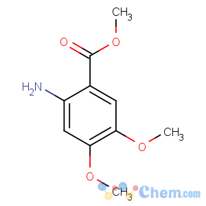 CAS No:26759-46-6 methyl 2-amino-4,5-dimethoxybenzoate
