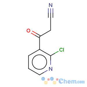 CAS No:267881-10-7 3-Pyridinepropanenitrile,2-chloro-b-oxo-