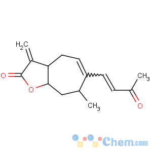 CAS No:26791-73-1 (3aR,7S,8aS)-7-methyl-3-methylidene-6-[(E)-3-oxobut-1-enyl]-4,7,8,<br />8a-tetrahydro-3aH-cyclohepta[b]furan-2-one