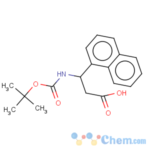 CAS No:268209-95-6 1-Naphthalenepropanoicacid, b-[[(1,1-dimethylethoxy)carbonyl]amino]-