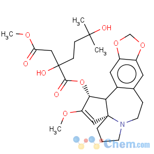 CAS No:26833-85-2 Cephalotaxine,3-[4-methyl (2R)-2-hydroxy-2-(3-hydroxy-3-methylbutyl)butanedioate]