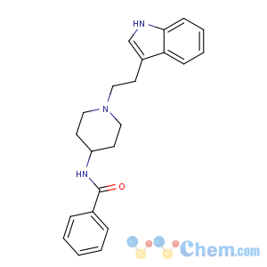 CAS No:26844-12-2 N-[1-[2-(1H-indol-3-yl)ethyl]piperidin-4-yl]benzamide