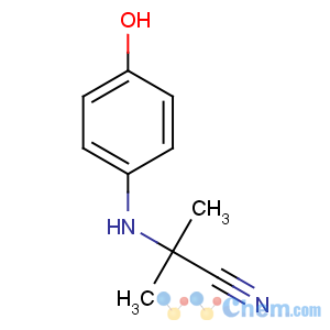 CAS No:26850-26-0 Propanenitrile,2-[(4-hydroxyphenyl)amino]-2-methyl-