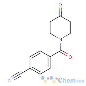 CAS No:268730-72-9 4-(4-oxopiperidine-1-carbonyl)benzonitrile