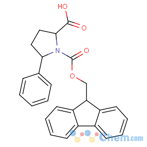 CAS No:269078-69-5 (2R,<br />5S)-1-(9H-fluoren-9-ylmethoxycarbonyl)-5-phenylpyrrolidine-2-carboxylic<br />acid