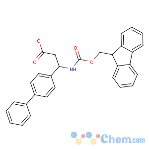 CAS No:269078-79-7 3-(9H-fluoren-9-ylmethoxycarbonylamino)-3-(4-phenylphenyl)propanoic acid