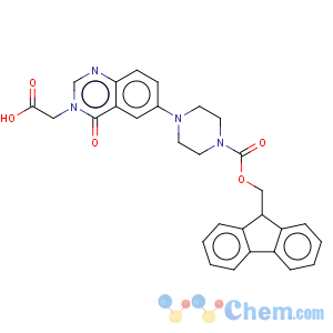 CAS No:269078-82-2 3(4H)-Quinazolineaceticacid, 6-[4-[(9H-fluoren-9-ylmethoxy)carbonyl]-1-piperazinyl]-4-oxo-