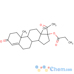 CAS No:2693-85-8 Pregn-4-ene-3,20-dione,17-(1-oxopropoxy)- (9CI)